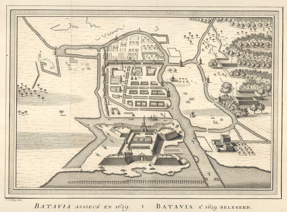 バタヴィア城・1629年