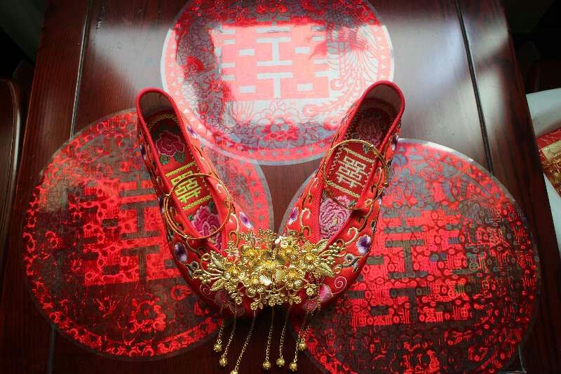 中国の花嫁衣裳